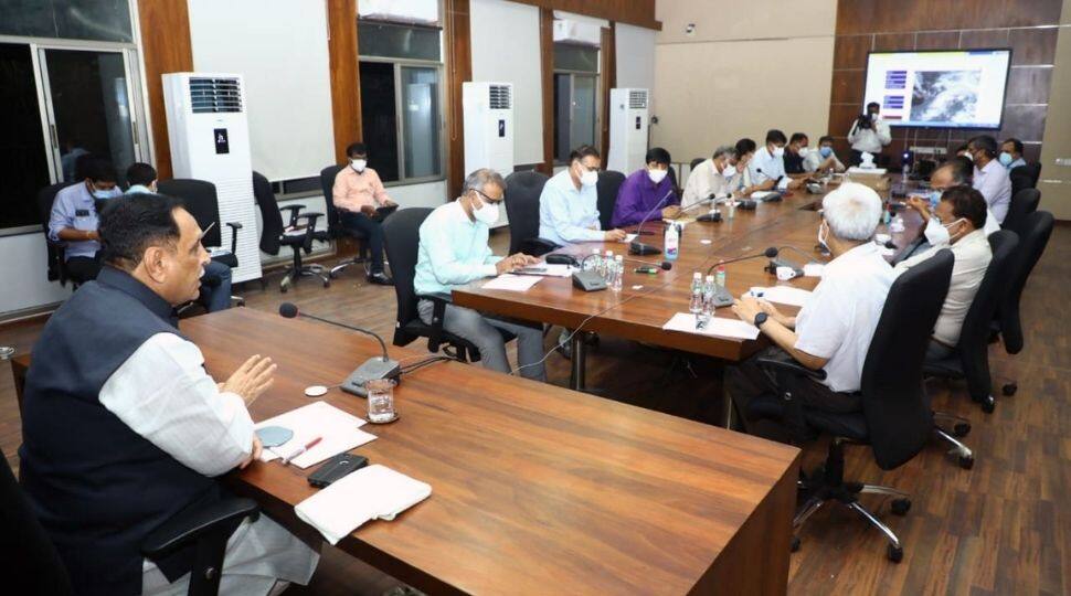 Cyclone Tauktae: Gujarat CM Vijay Rupani supervises situation from Emergency Operations Center