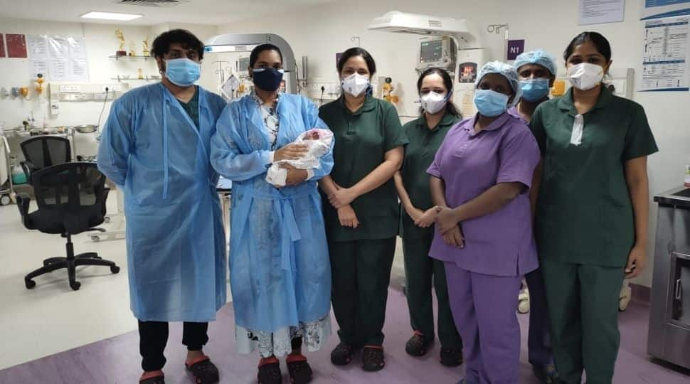 Hyderabad&#039;s youngest COVID survivor defeats coronavirus, gets discharge from hospital