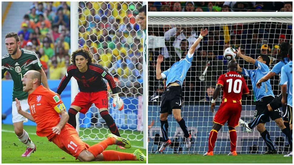 Arjen Robben&#039;s dive to Luis Suarez&#039;s handball, five controversial moments in FIFA World Cup history