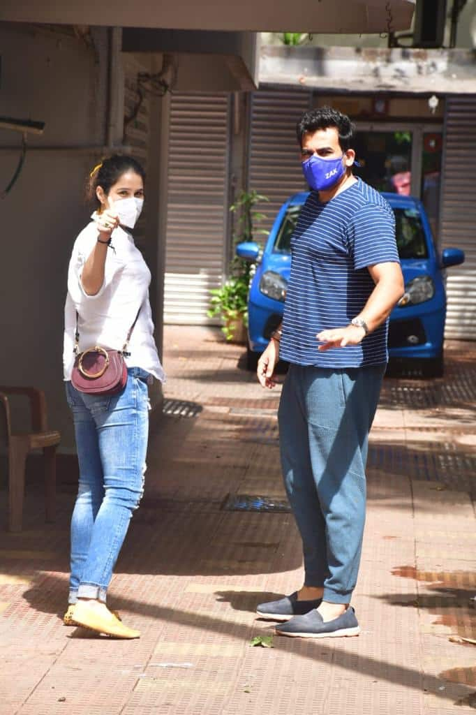 Zaheer-Sagarika's OOTD!