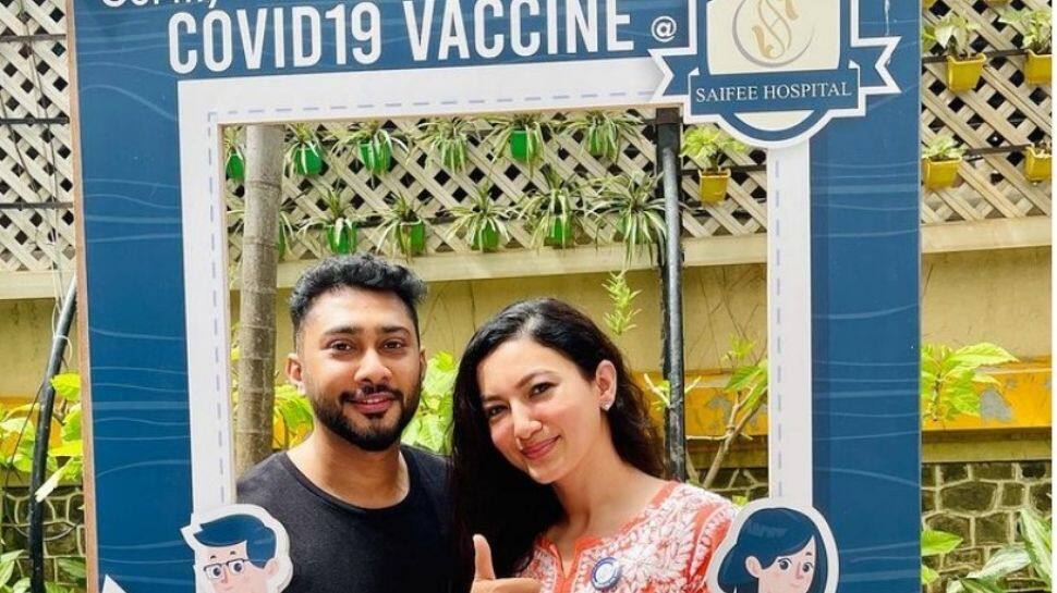 Gauahar Khan urges all to help their staff get vaccinated