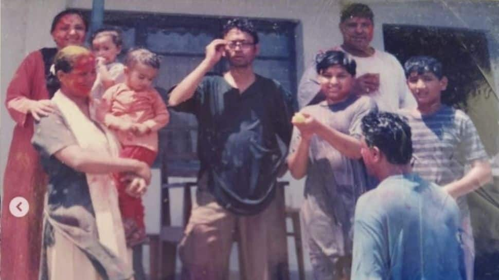 Babil Khan reminisces his best Holi celebrations with parents Irrfan Khan and Sutapa Sikdar, shares throwback pictures!