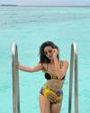 Ananya Panday grabs eyeballs in a sunflower bikini