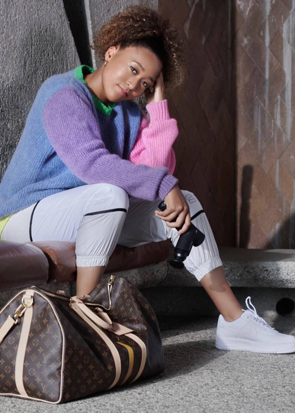 Naomi Osaka endorses several Japanese companies, including noodle maker Nissin Foods, cosmetics producer Shiseido, the broadcasting station Wowow, and airline All Nippon Airways (ANA). (Source: Twitter)