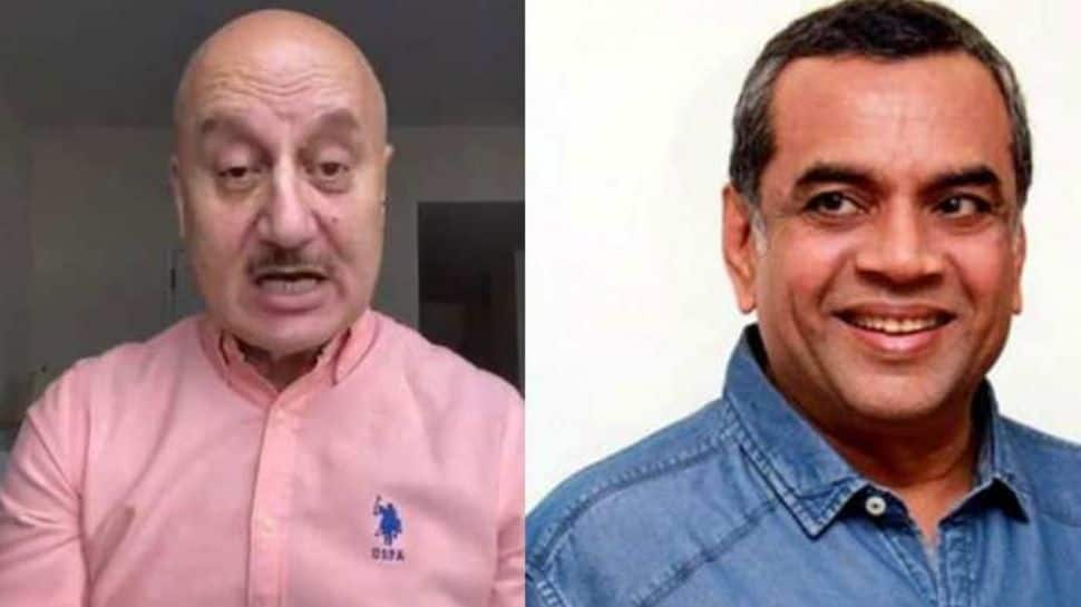 Anupam Kher shares &#039;tips to success&#039;, Paresh Rawal replies