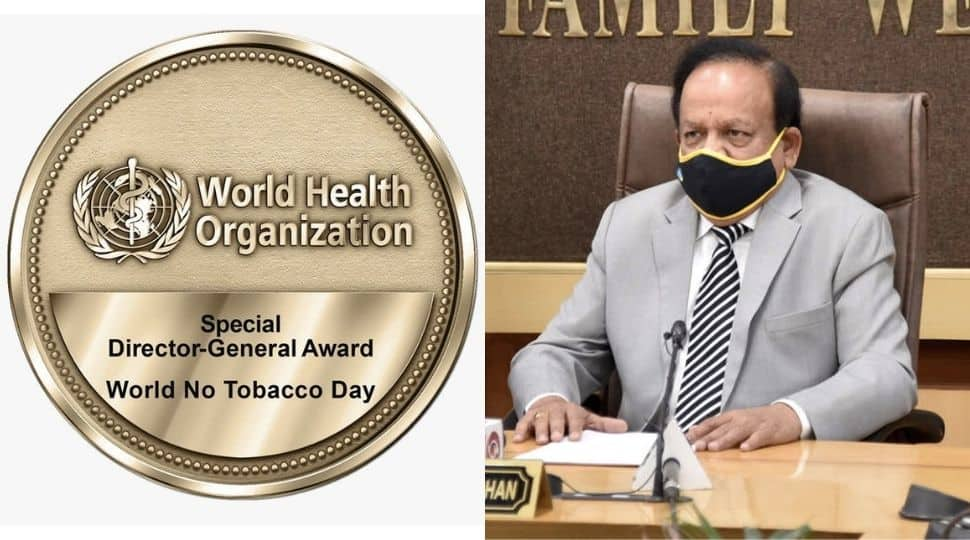 World Tobacco Day: WHO honours Dr Harsh Vardhan for his efforts in tobacco control