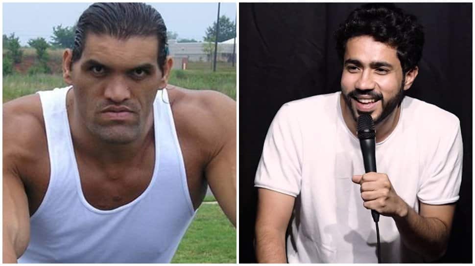 The Great Khali not amused by fans' comments, stand-up artist Abhishek Upmanyu comes up with THIS new 'request'
