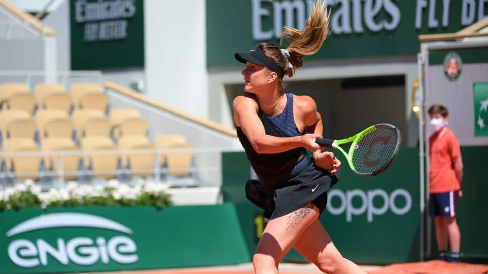 Fifth seed Elina Svitolina from Ukraine, one half of GEMS with Gael Monfils, was tested by French teenage wildcard Oceane Babel in the 2021 French Open first round on Tuesday.