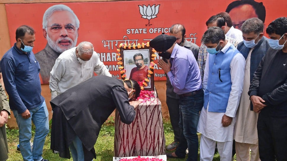 Pakistani terrorists have once again bled Kashmir: J&K BJP chief Ravinder Raina on councillor’s death