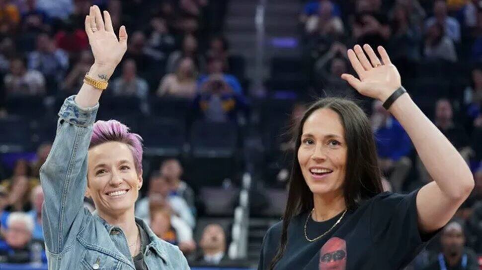 Megan Rapinoe and Sue Bird