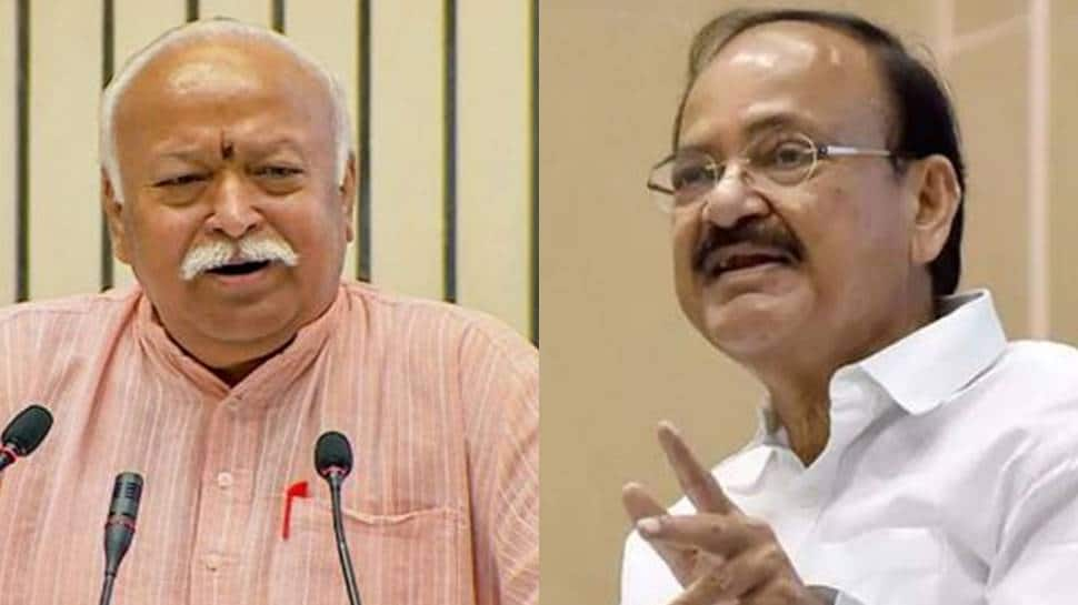 Twitter removes, restores blue tick from Mohan Bhagwat, Venkaiah Naidu&#039;s handles