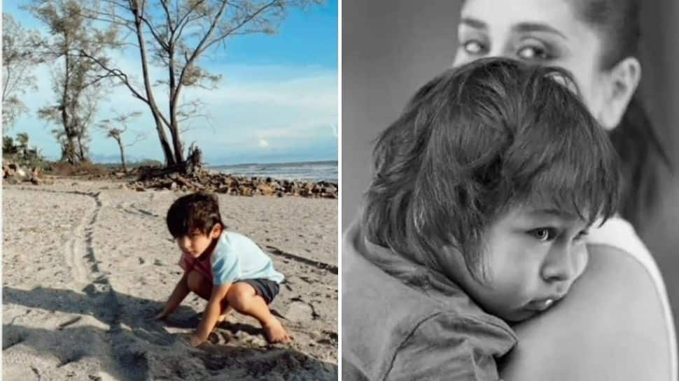 Kareena Kapoor shares Taimur&#039;s adorable video at the beach on World Environment Day - Watch