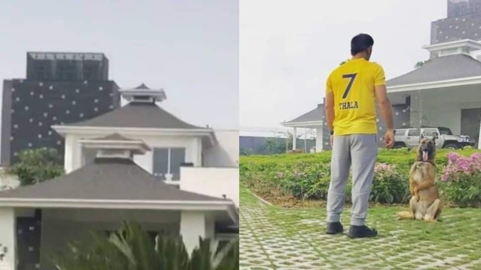 MS Dhoni's Ranchi farmhouse: Check unseen pics of CSK skipper's luxurious  property | Cricket News | Zee News
