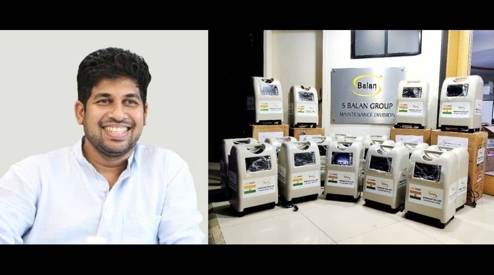 Punit Balan's Indrani Balan Foundation Donates 30 Oxygen Concentrators to Indian Army in Kashmir