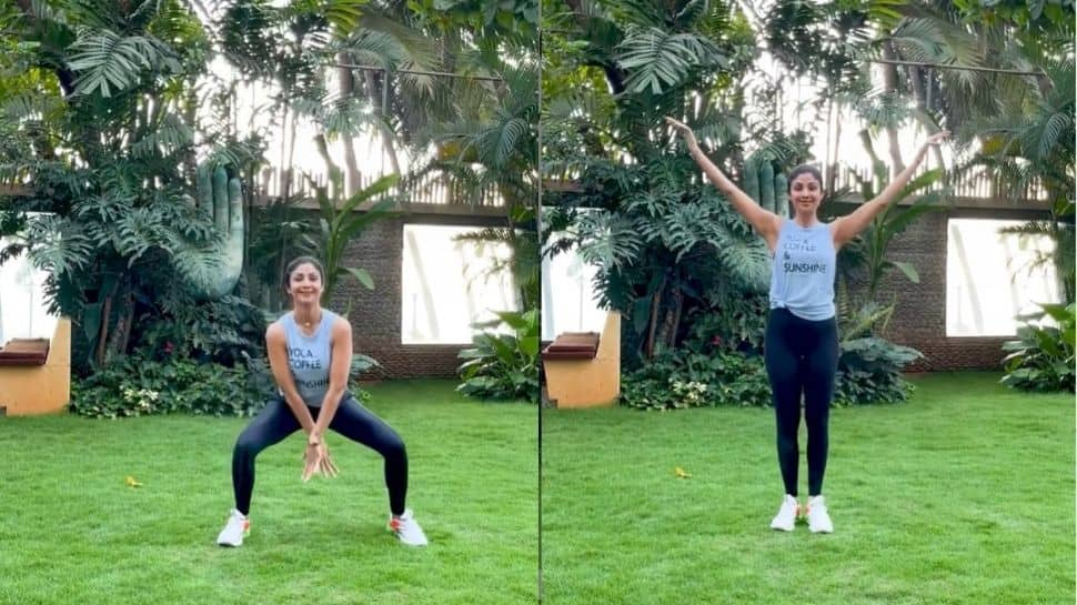 Shilpa Shetty suggests a new workout routine to break the monotony