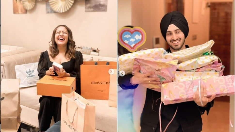 &#039;Rohanpreet brought me everything that I wanted&#039;, says Neha Kakkar on first birthday post marriage