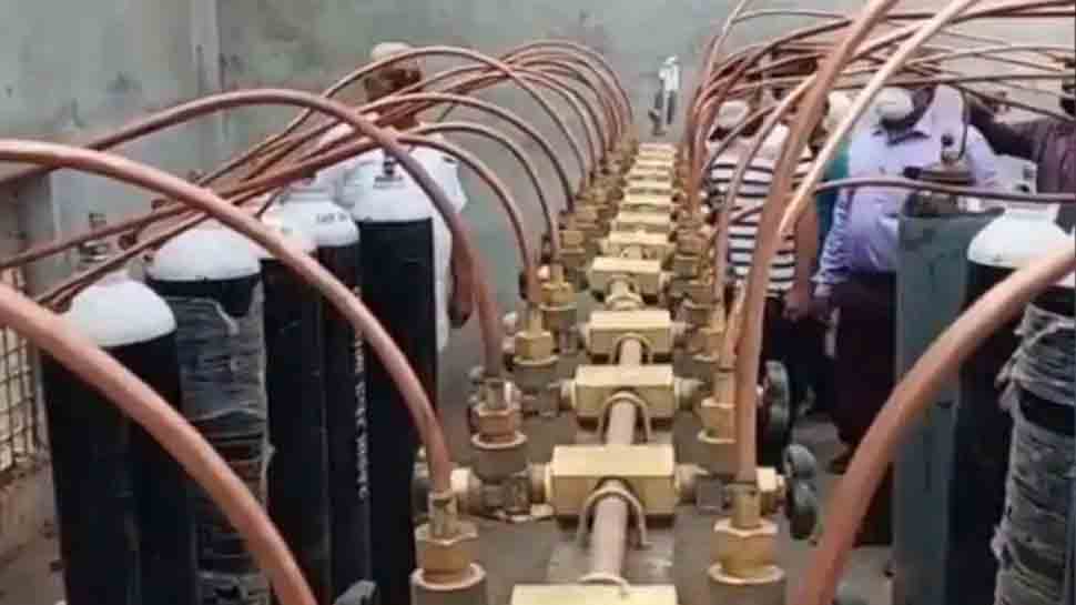 9 oxygen generation plants arrived in Jammu and Kashmir&#039;s Srinagar