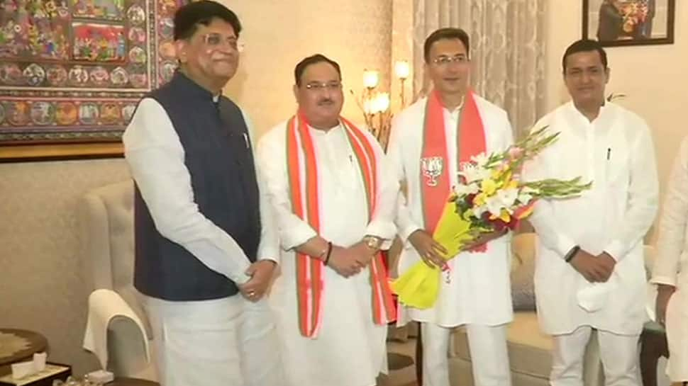 Jitin Prasada meets JP Nadda