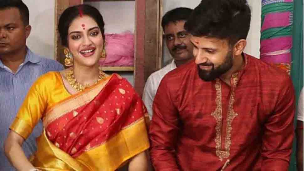 Fraud! Dilip Ghosh asks how Nusrat Jahan wore sindoor being unmarried