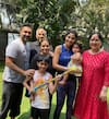 Raj Kundra and Shilpa Shetty's family!