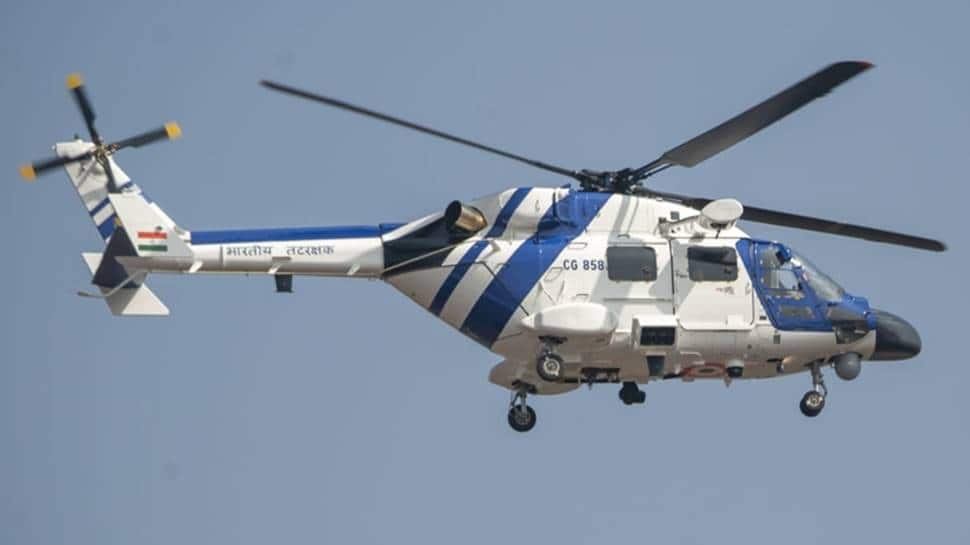 Indian Coast Guard inducts 3 indigenously-built advanced light helicopters ALH MK-III 