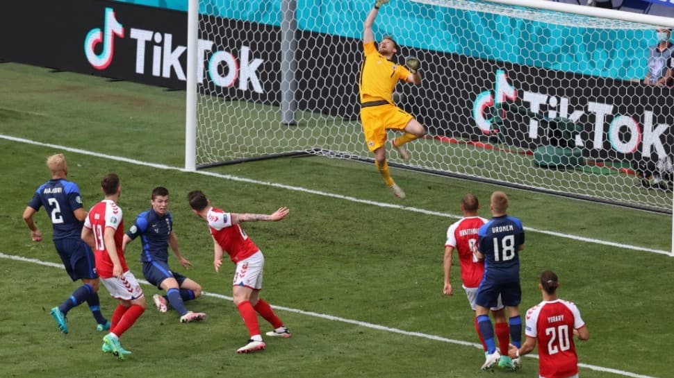 UEFA Euro 2020: Denmark game overshadowed by Eriksen collapse as Finland win 1-0