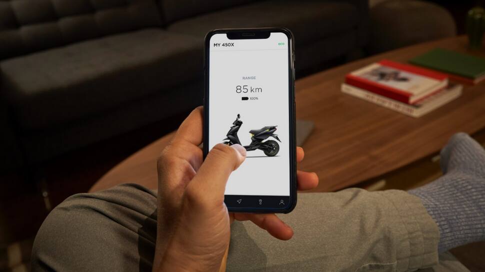 Ather 450X connectivity features 