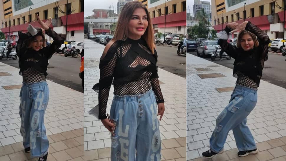 Rakhi Sawant shows her shows worth Rs 80000 to paparazzi!, Rakhi Sawant,  shoe, fashion, paparazzi