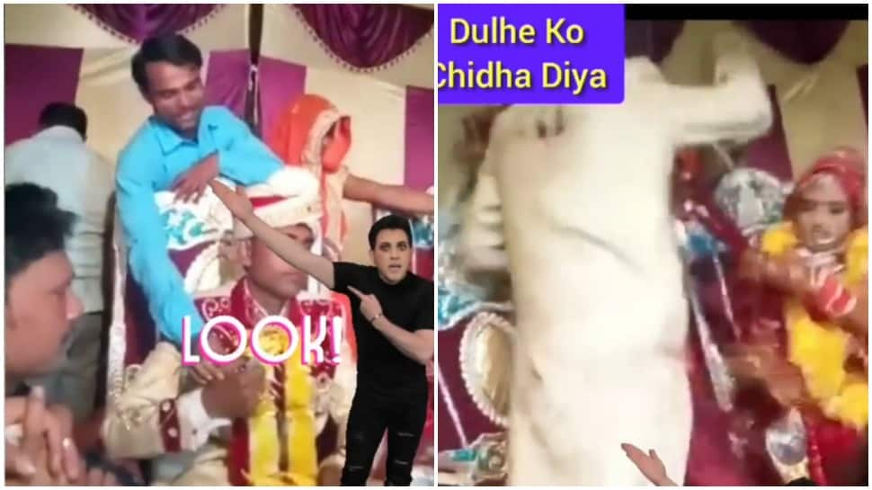 Saale ki hui pitayi: Frustrated groom beats brother-in-law at wedding, video goes viral