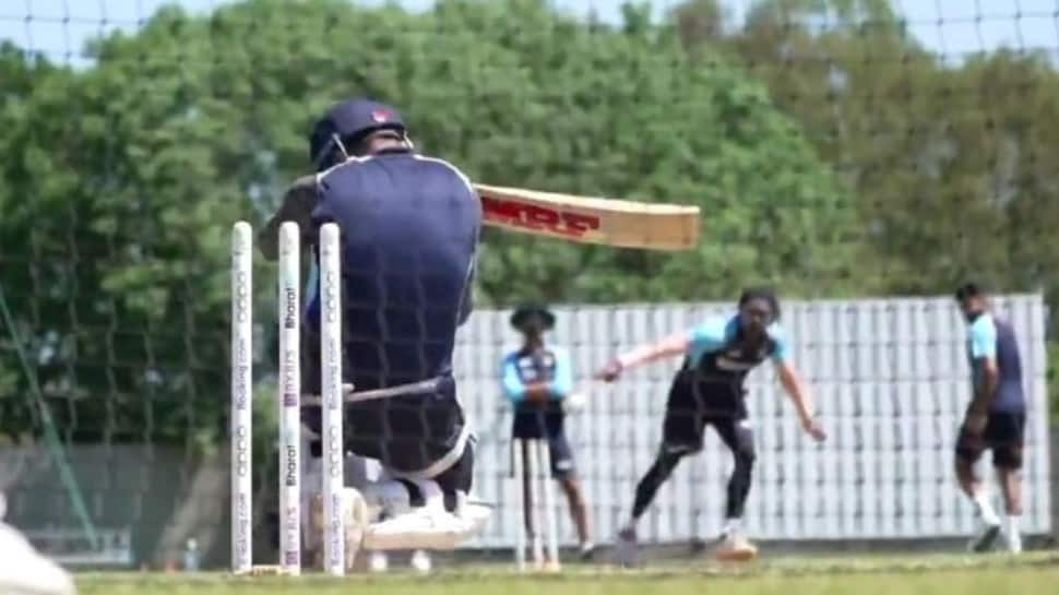 WTC Final: Virat Kohli gets floored by lethal bouncer in nets, video goes viral – WATCH