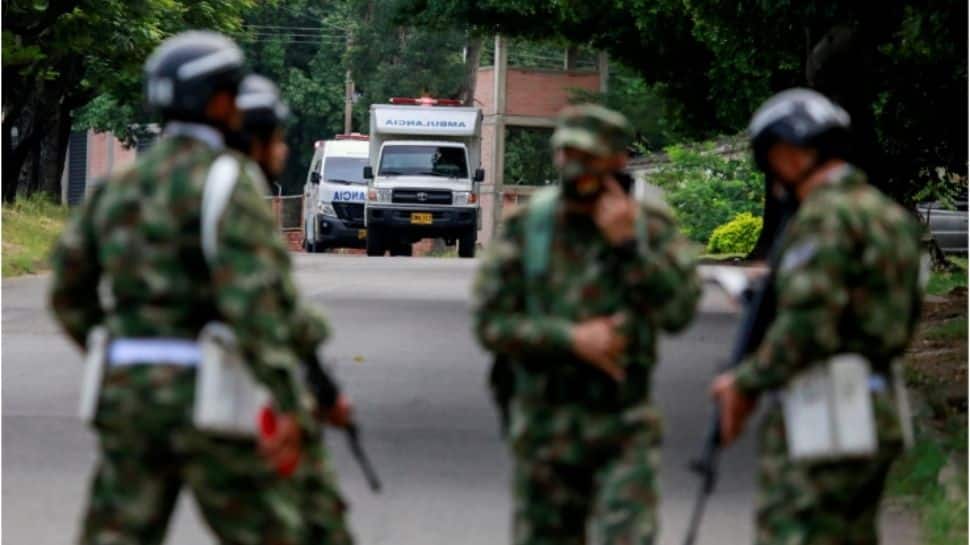 36 injured in car bomb explosion at Colombia military base
