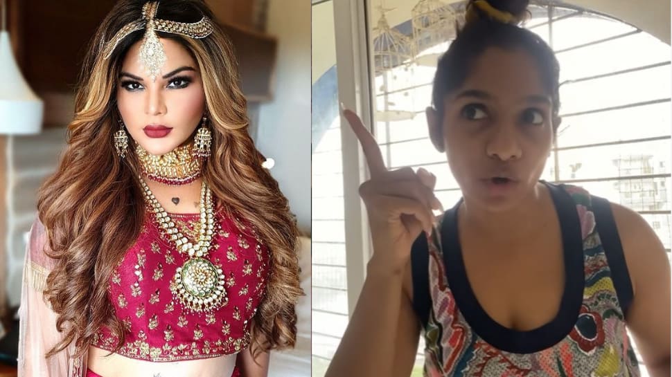 Viral video: ‘Tera chacha hai corona’, Jamie Lever impersonating as Rakhi Sawant will leave you ROFL