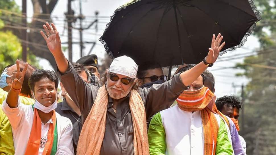 Actor and BJP leader Mithun Chakraborty grilled by Kolkata Police over election speech