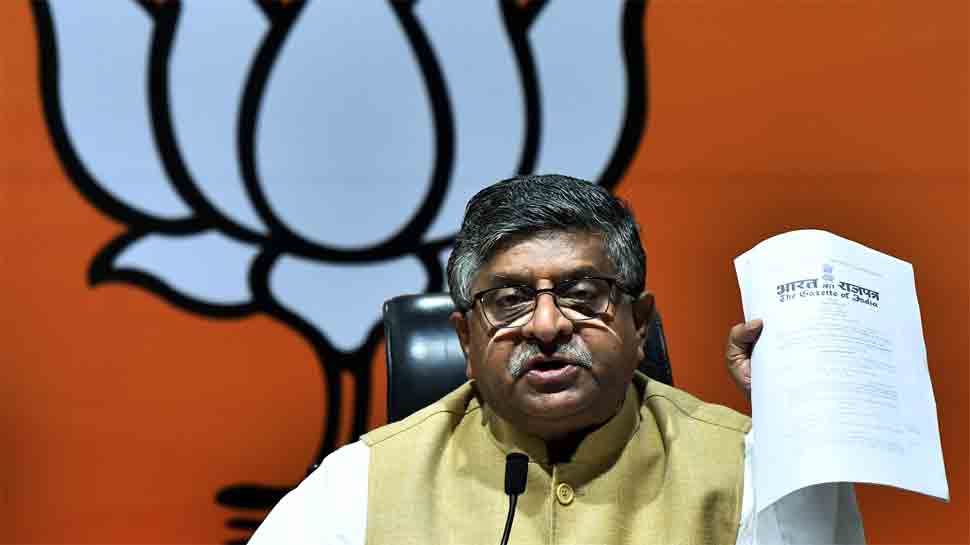 Country cannot run according to Twitter: Ravi Shankar Prasad’s first reaction following FIR on microblogging platform