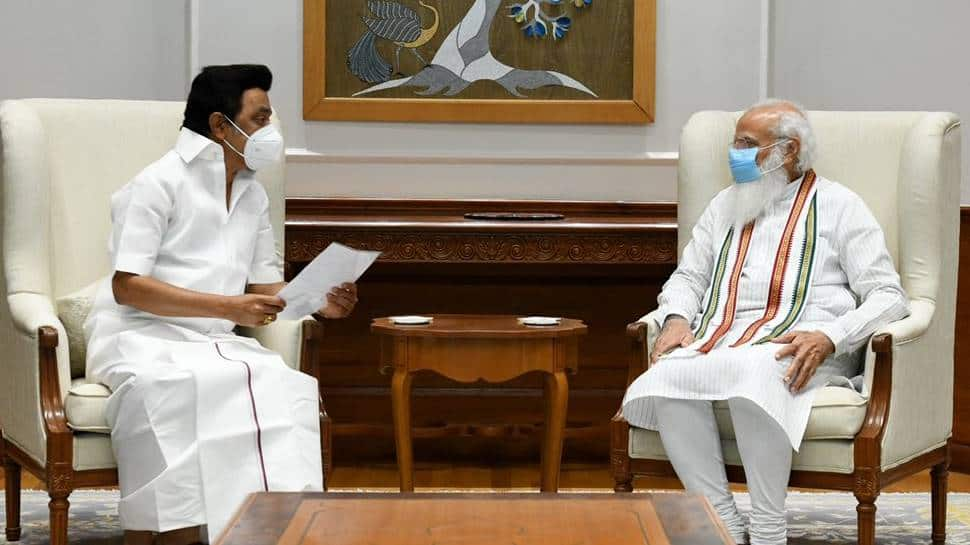 Tamil Nadu CM MK Stalin meets PM Narendra Modi with request for more COVID vaccines on agenda