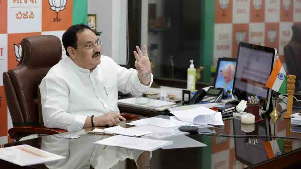 Conspiracy against vaccination drive, COVID-19 containment: JP Nadda asks BJP leaders to expose Opposition