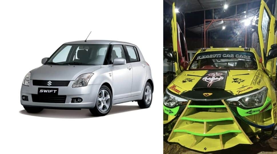 Lamborghini chalaye janeyo! Assam mechanic turns Maruti Swift into swanky sports car