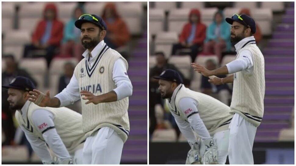 WTC final: Virat Kohli rocks Bhangra while fielding at slips, fans say &#039;if you win, we’ll dance with you&#039; - WATCH