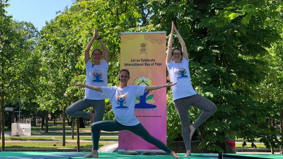 International Yoga Day celebration in Estonia