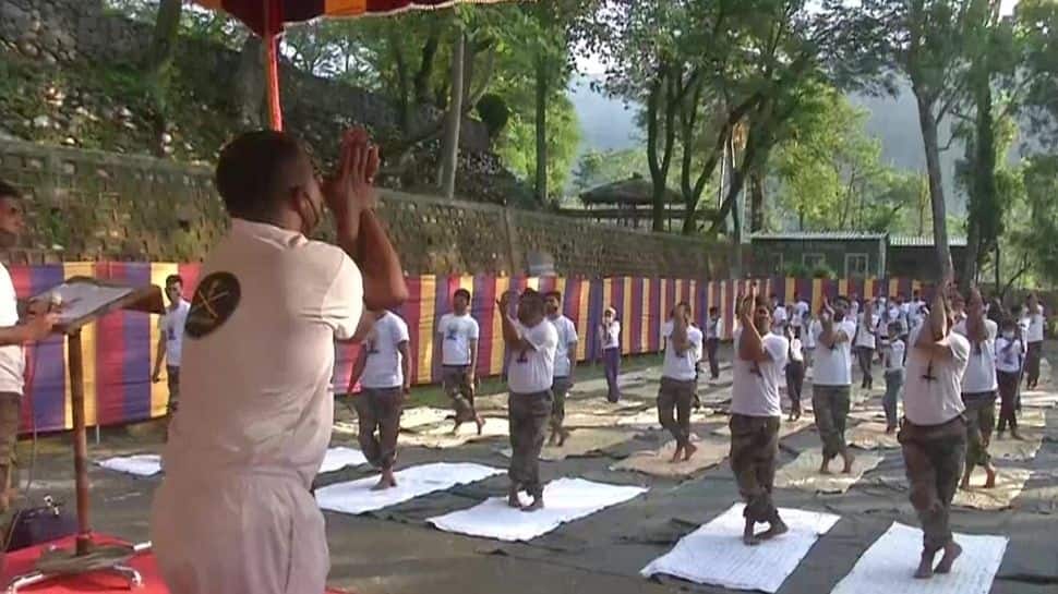 Indian Army celebrates International Yoga Day