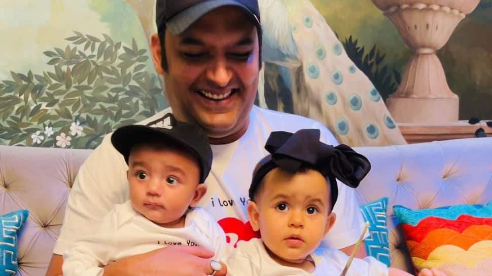 Kapil Sharma introduces son Trishaan to the world on Father’s Day with an adorable photo