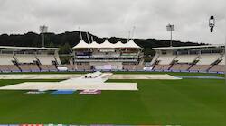 In Pics: First session of Day 4 of WTC final washed out due to rain