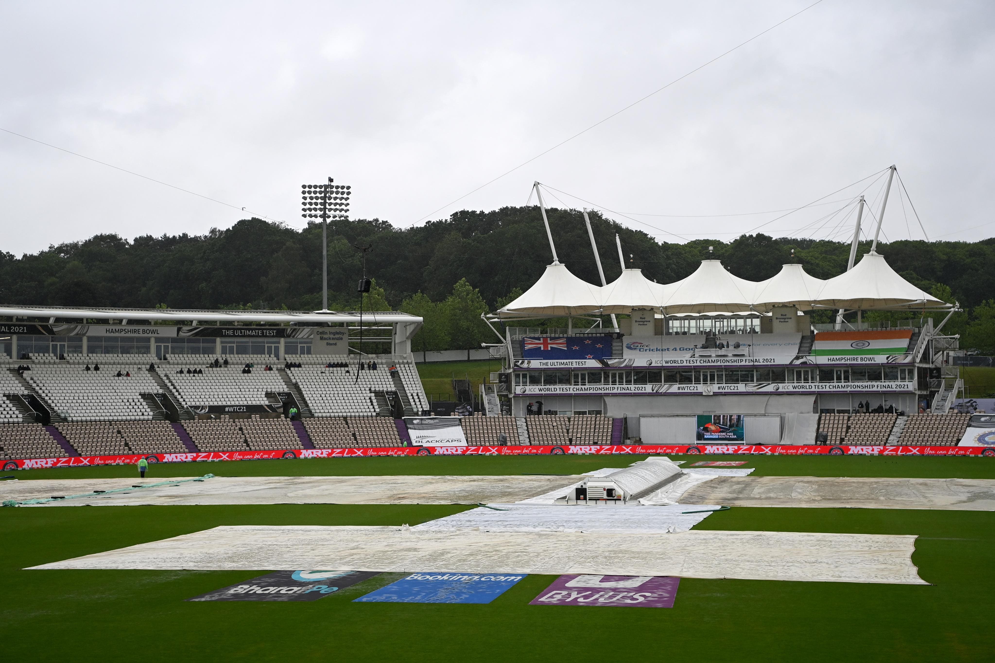 Hampshire Bowl stadium in Southampton