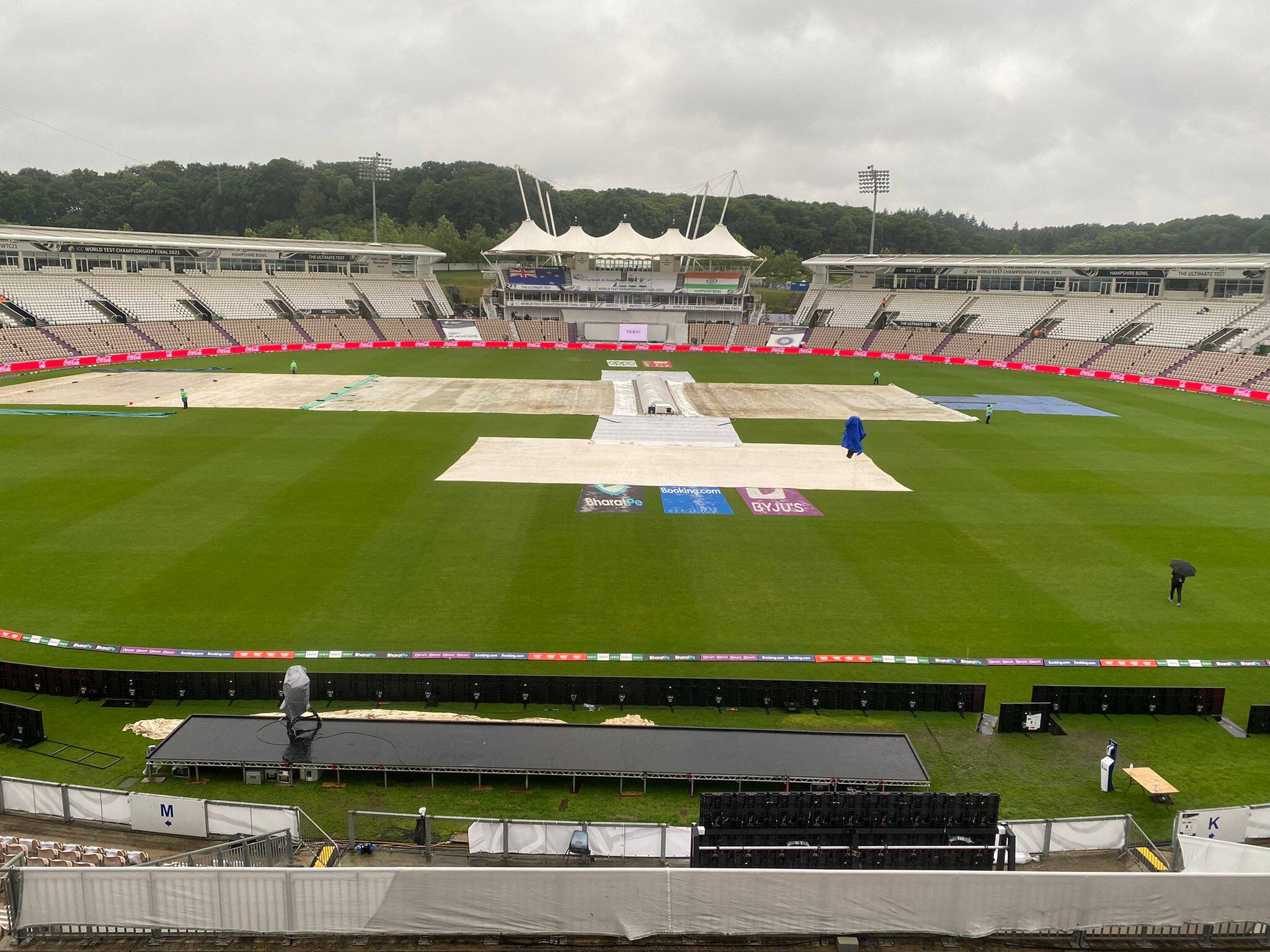 Hampshire Bowl stadium in Southampton