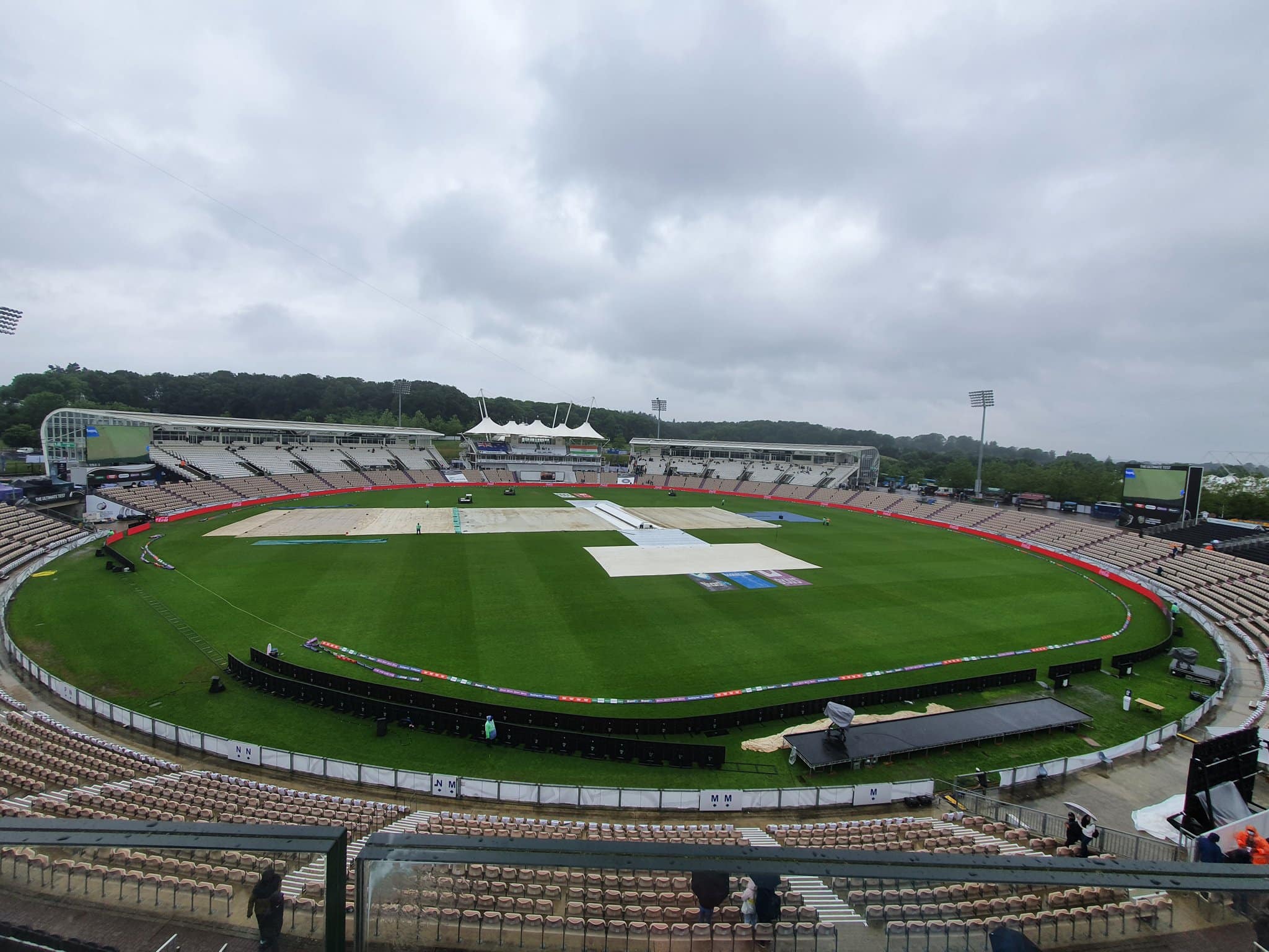 Hampshire Bowl stadium in Southampton