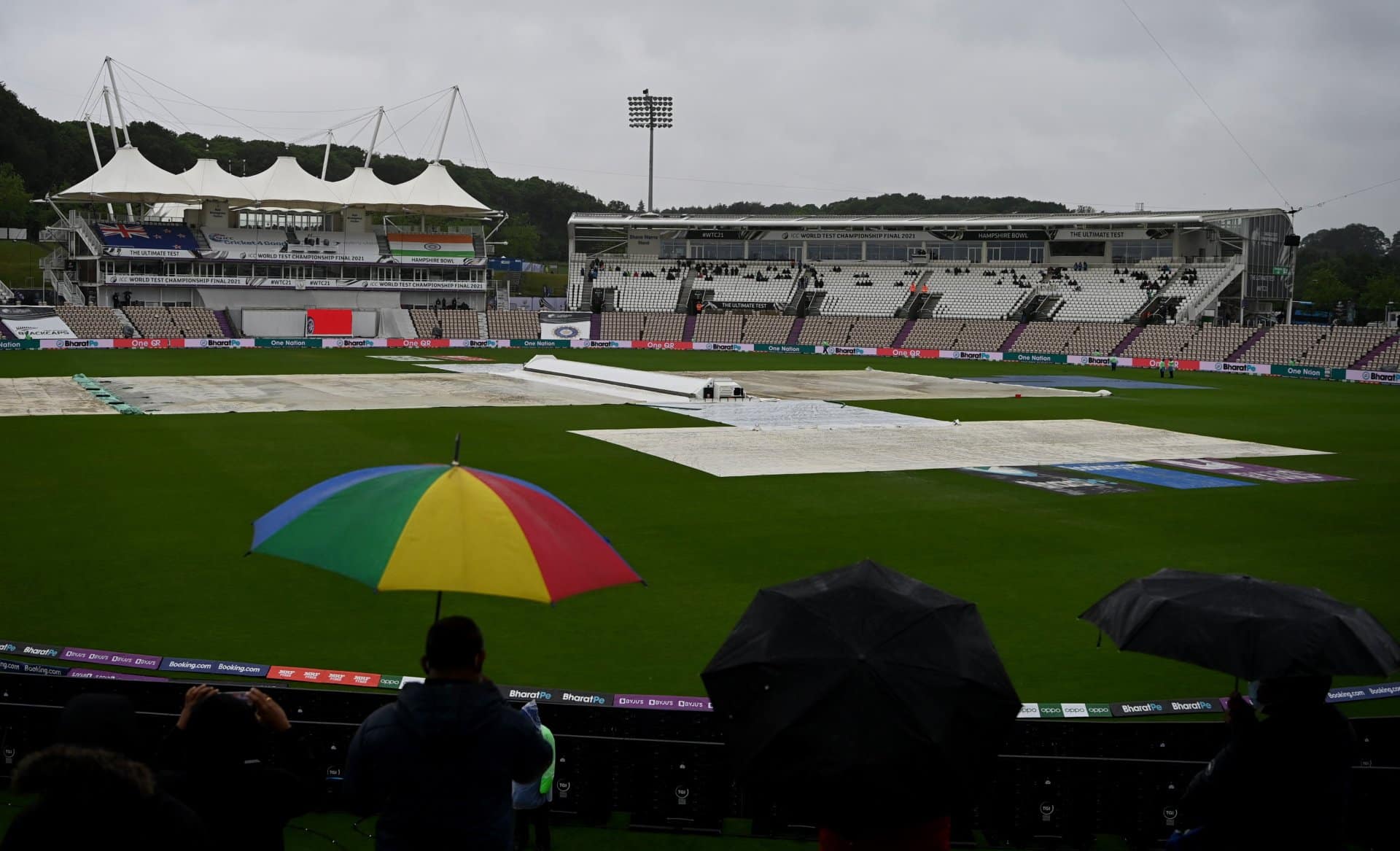 Hampshire Bowl stadium in Southampton