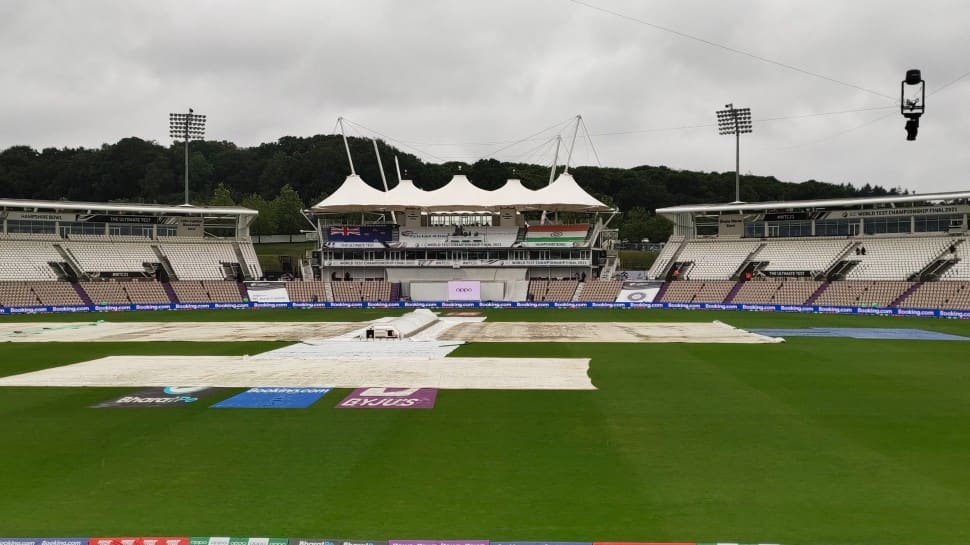 WTC Final: Rain plays spoilsport as Day 4 of India vs New Zealand Test washed off