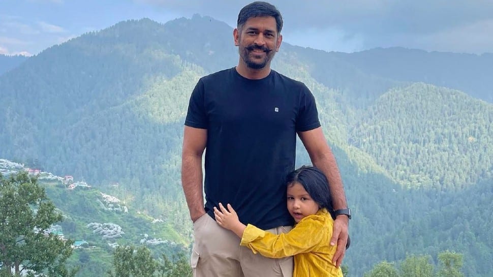 IPL 2021: ‘New look’ MS Dhoni enjoys vacation at picturesque location with daughter Ziva