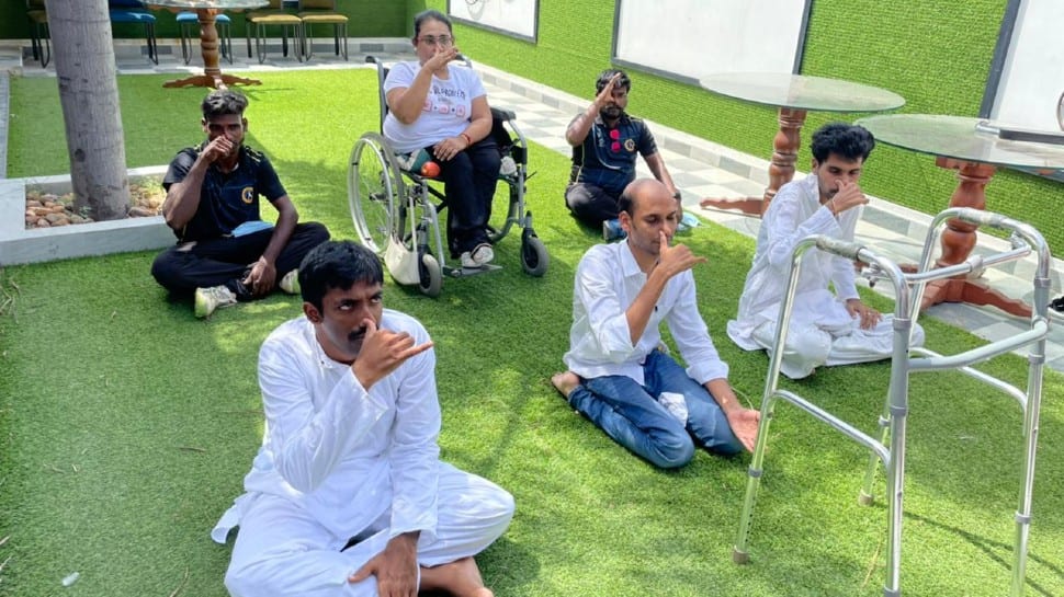 Anybody can do Yoga – Differently abled persons take part in International Yoga Day event