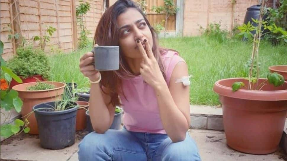 Radhika Apte takes second vaccine shot for COVID-19